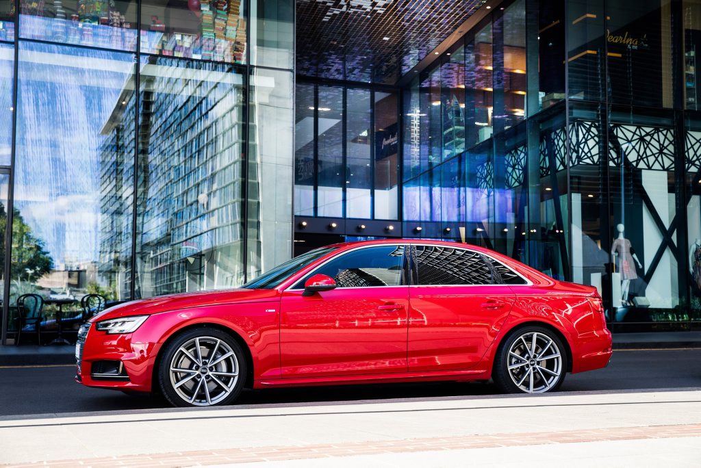 SUBTLE GENIUS: All-new Audi A4 sedan takes grace, practicality, comfort, safety and infotainment to the next level. This is the range-topping 2.0 TFSI quattro s tronic sport. SUBTLE GENIUS: All-new Audi A4 sedan takes grace, practicality, comfort, safety and infotainment to the next level. This is the range-topping 2.0 TFSI quattro s tronic sport.